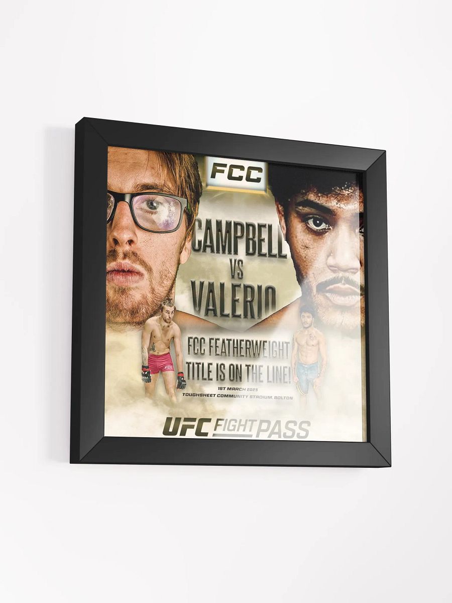 Framed FCC 41 Main event Poster product image (3)