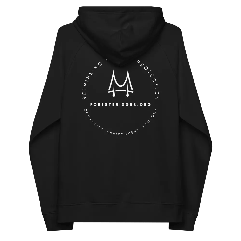 Forest Bridges Fall Colors Hoodies with Greyscale Logo & Emblem on Back product image (7)
