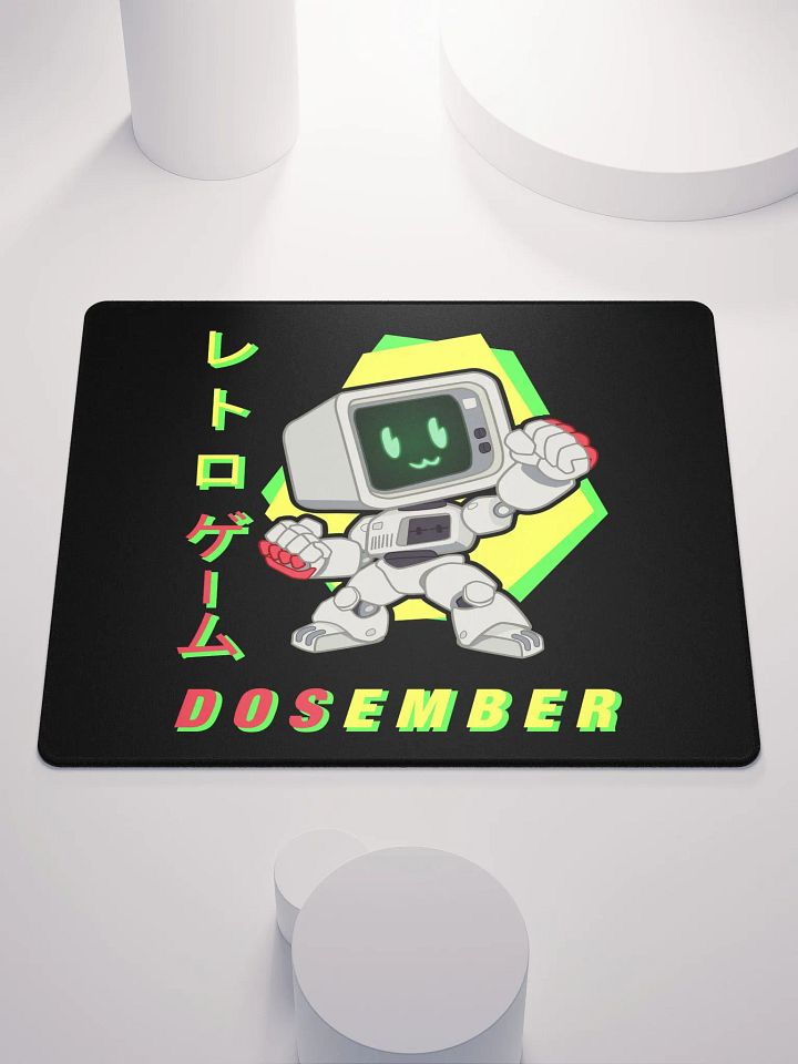 Dosember 2024 Mouse Pad CGA (green-yello-red) product image (1)
