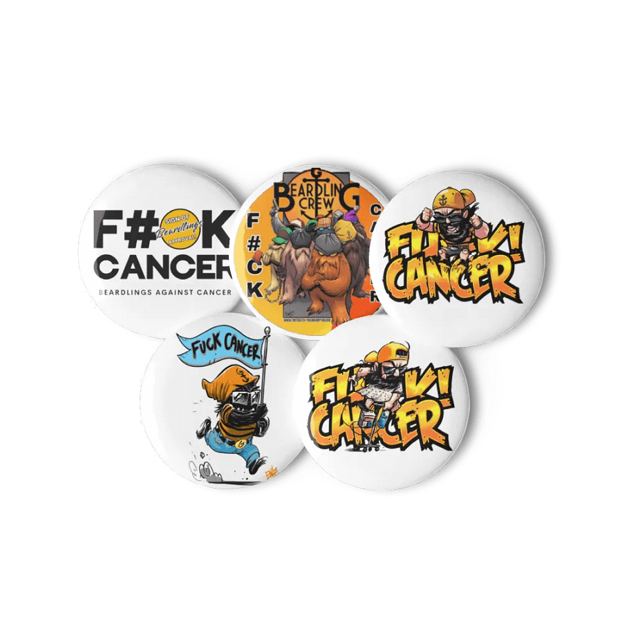 Beardlings Against Cancer - Pin product image (4)