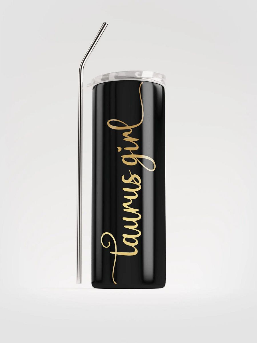 Elevate Every Sip with Our Gold Taurus Girl Stainless Steel Tumbler product image (1)