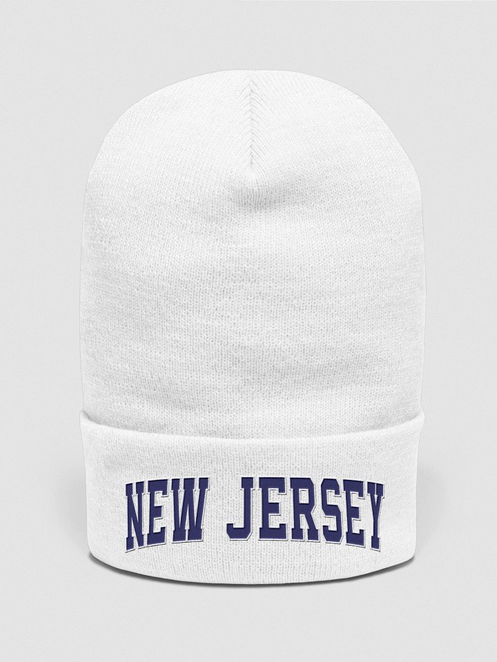 New Jersey Vintage Stylish Cuffed Beanie product image (2)