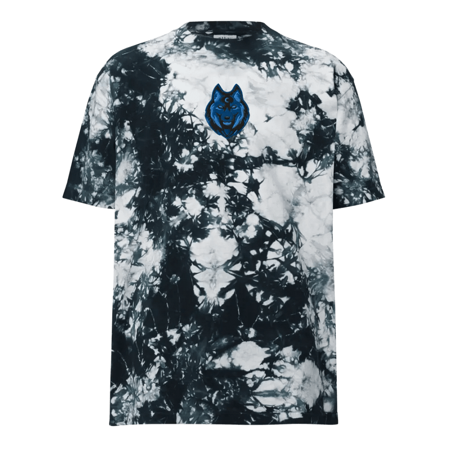 Mystic Wolf Tie-Dye T-Shirt product image (1)