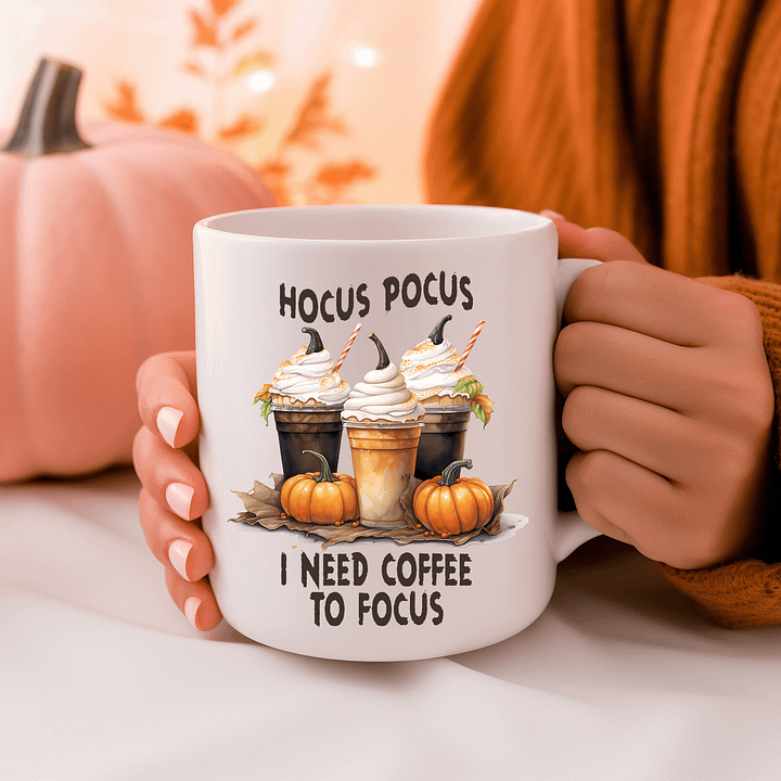 Hocus Pocus I Need Coffee To Focus Mug product image (1)