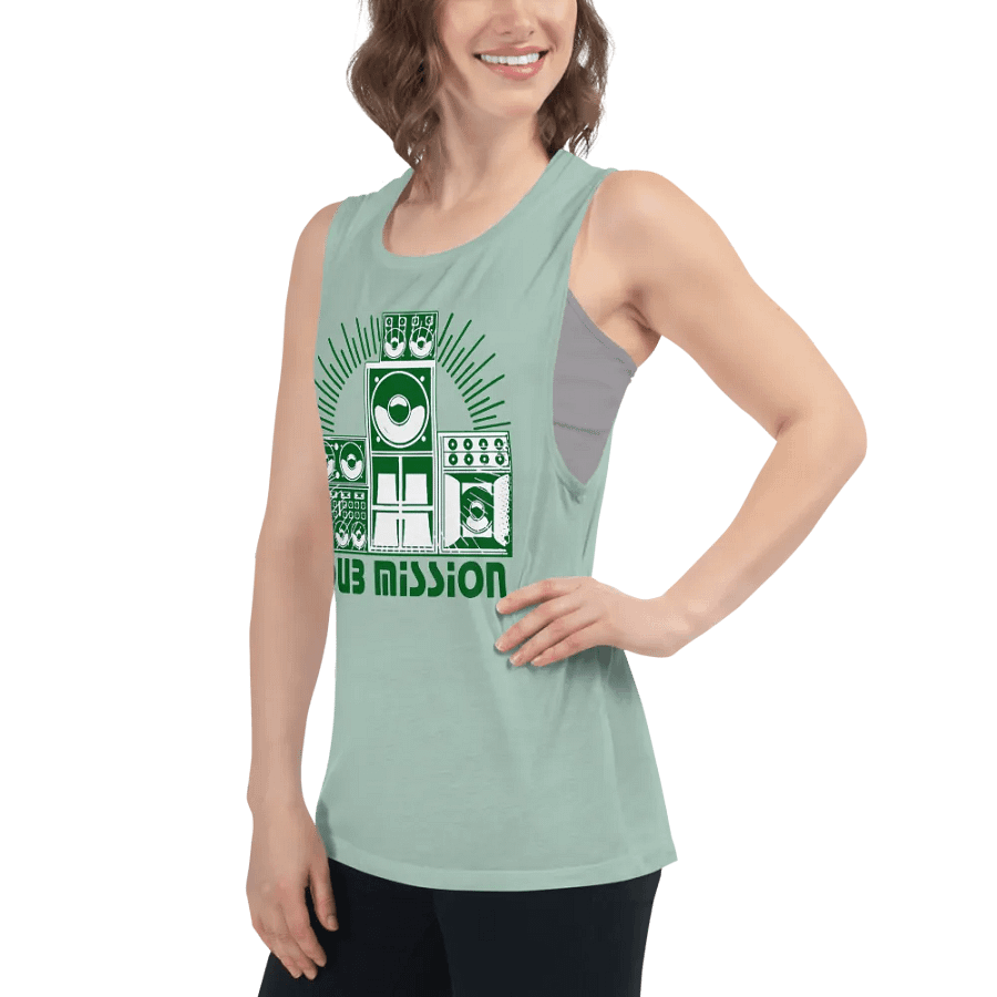 Women's Tank Top | Dub Mission Green product image (9)