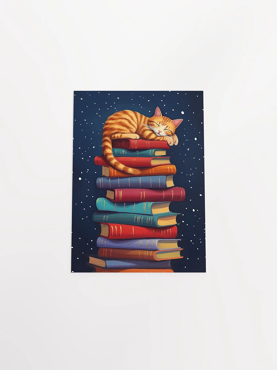 Things I Love - Cats & Books Matte Poster product image (4)