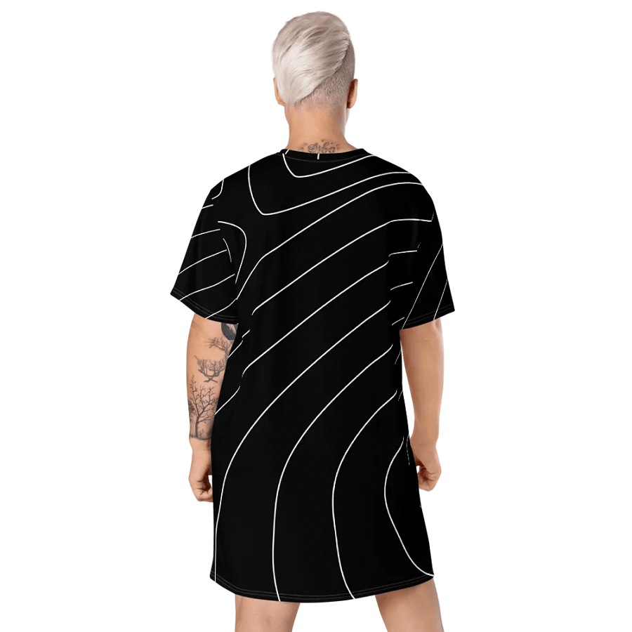 11:11 Parallel Void All-Over T-Shirt Dress product image (9)