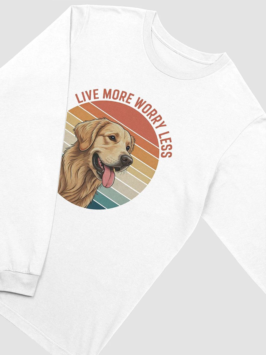 Rainbow Retreat Golden Retriever Long Sleeve Tee product image (3)