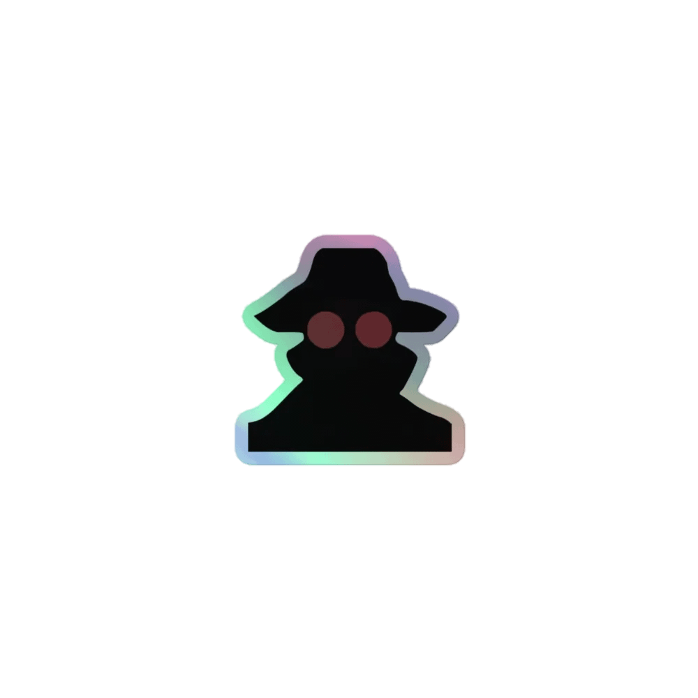 EXCLUSIVE Hat Man Sticker product image (1)