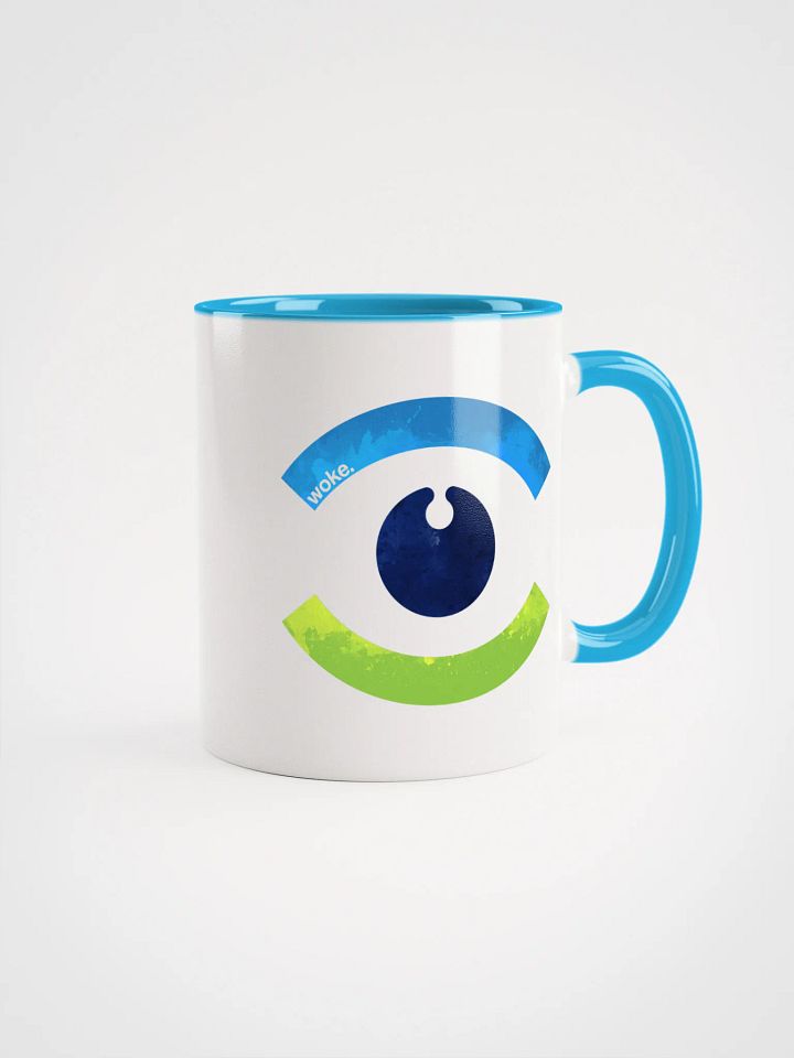 Woke Lib Eye Mug - Being Liberal product image (1)