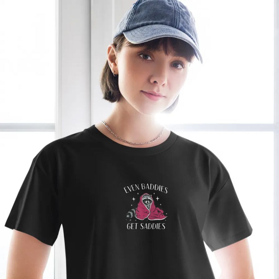 'Baddie Racoon' Women's Crop Top product image (3)