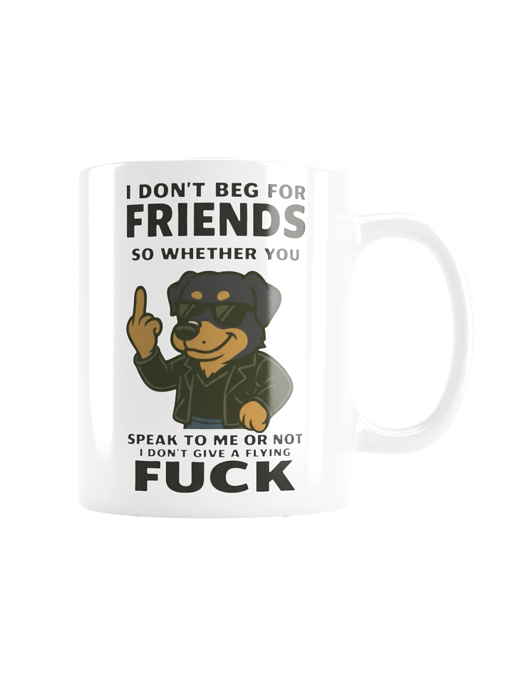 Rebellious Rottweiler Mug product image (5)