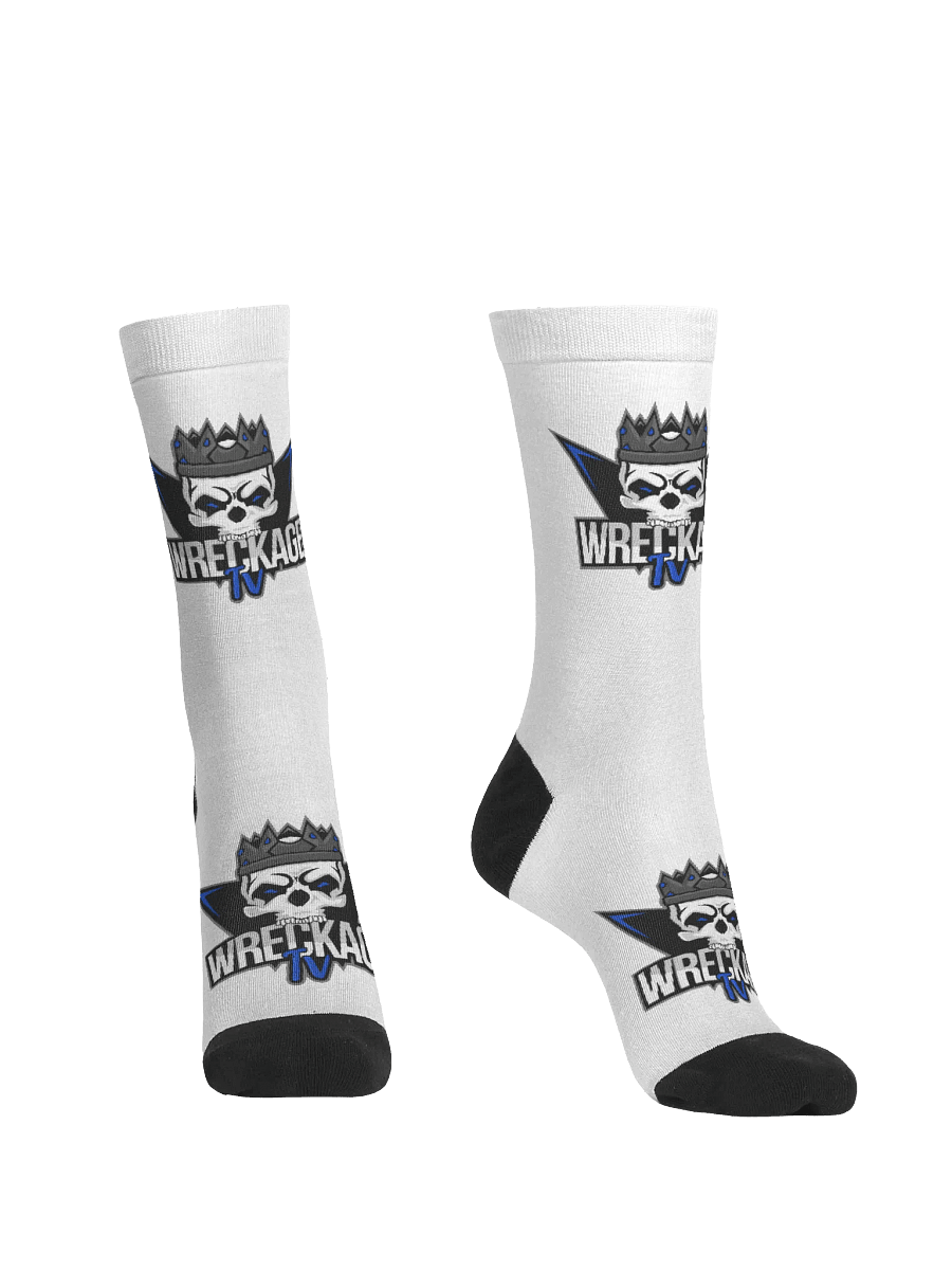 Wreckagetv Logo Crew Socks product image (2)