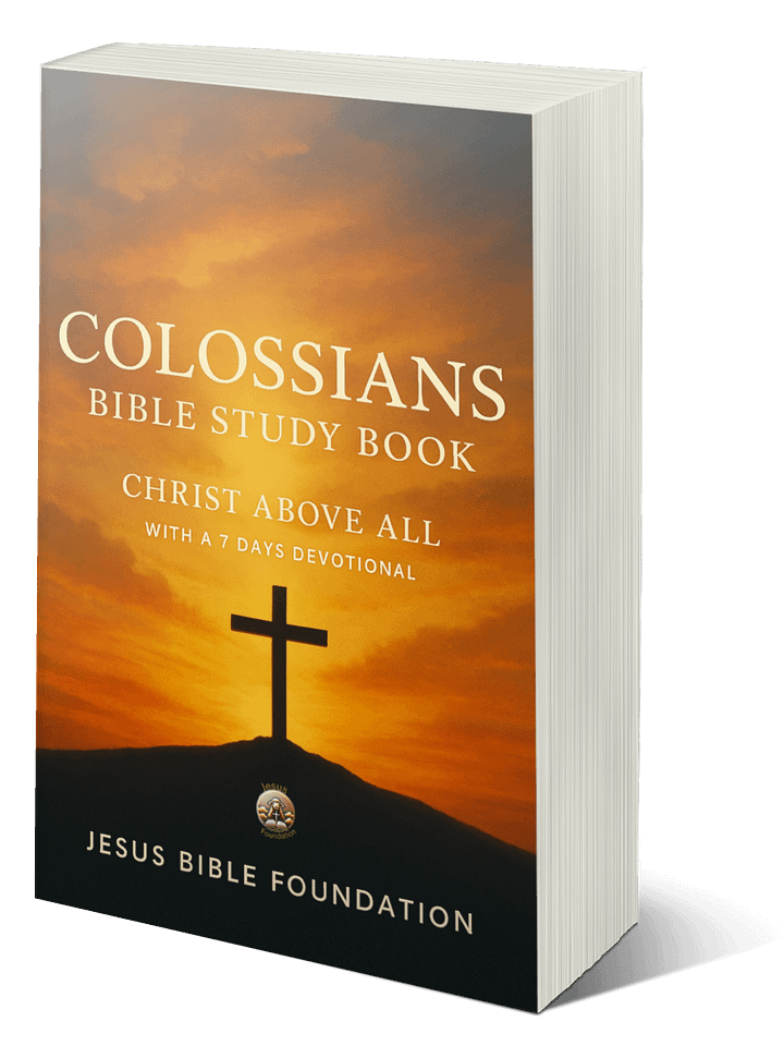 Colossians Bible Study Book: Christ Above All With A 7 Days Devotional product image (1)
