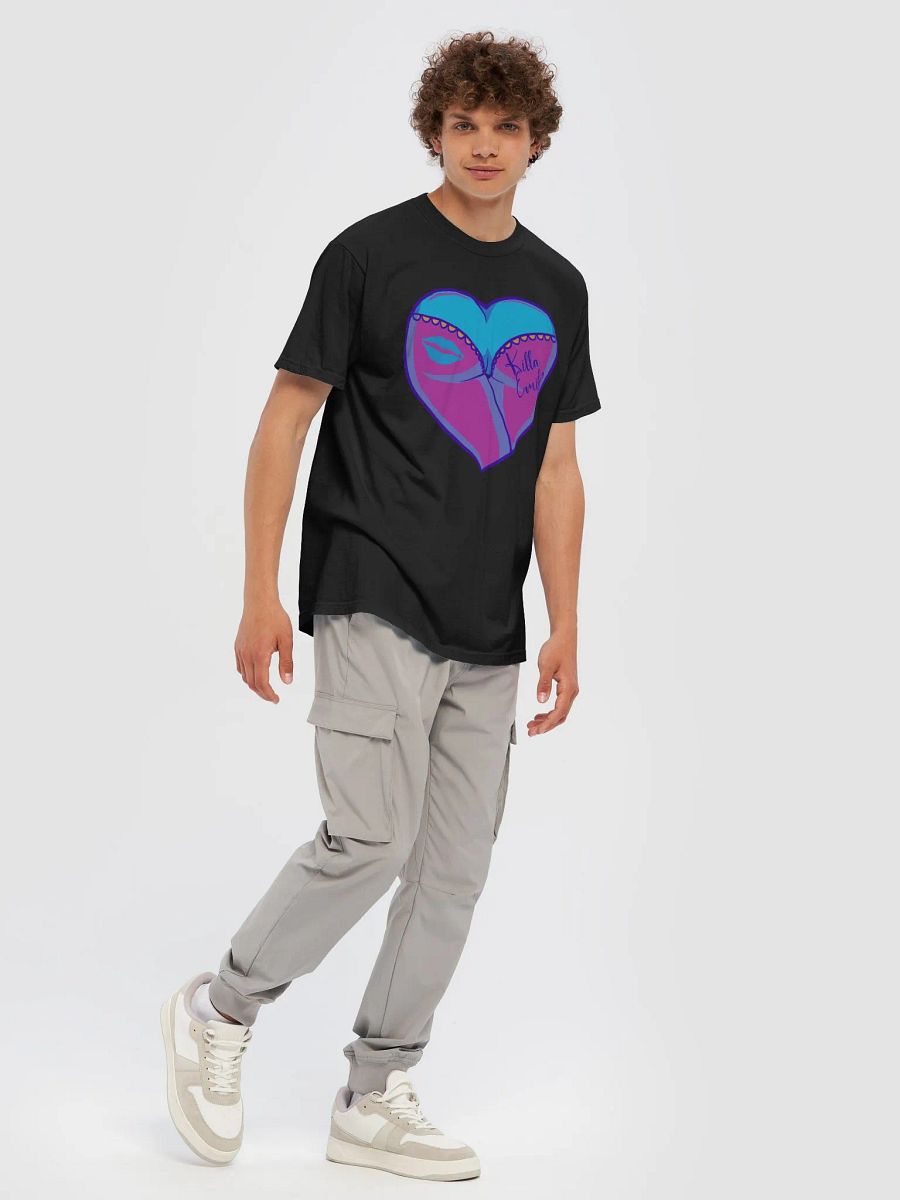 COLORFUL HEART BUTT TEE product image (7)