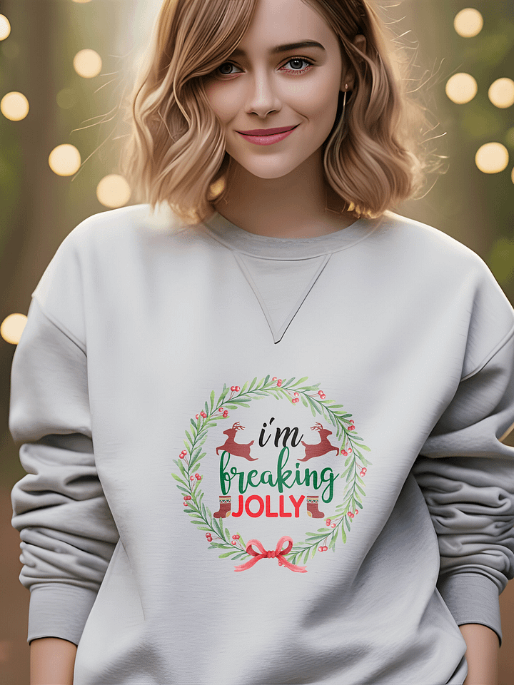 I'm Freaking Jolly Sweatshirt product image (1)