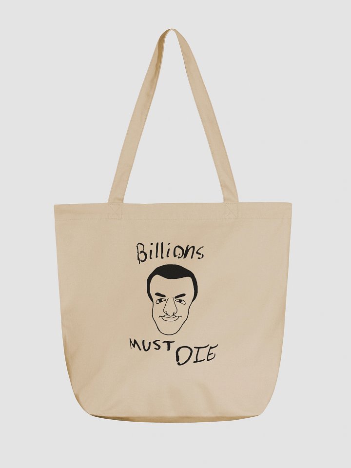 Billions Must DIE Tote OYSTER product image (1)