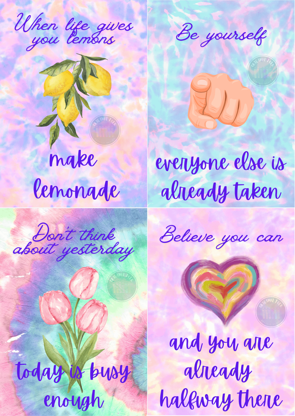 Motivational Postcards - Bundle of 4 cards product image (3)