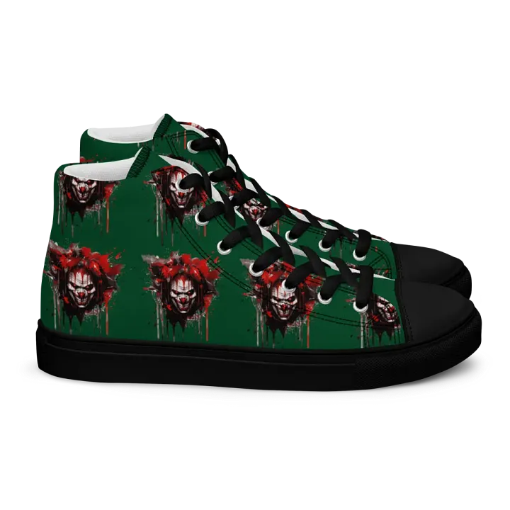 Sinister Clown Expression High Tops product image (2)
