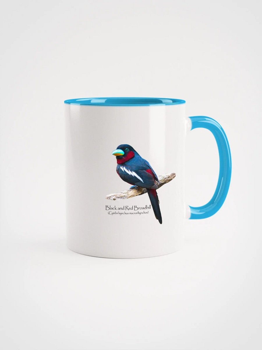 Black and Red Broadbill mug product image (6)