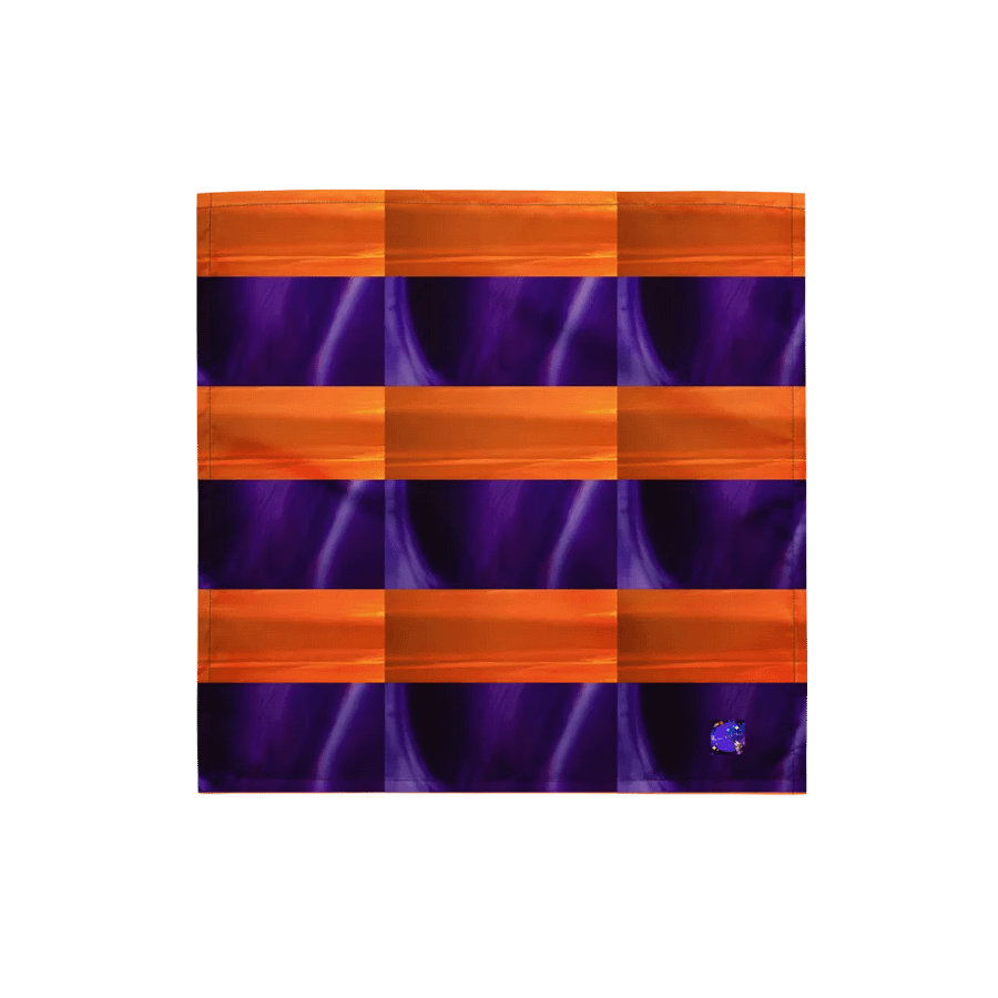 Purple & Orange Fusion Bandana product image (3)