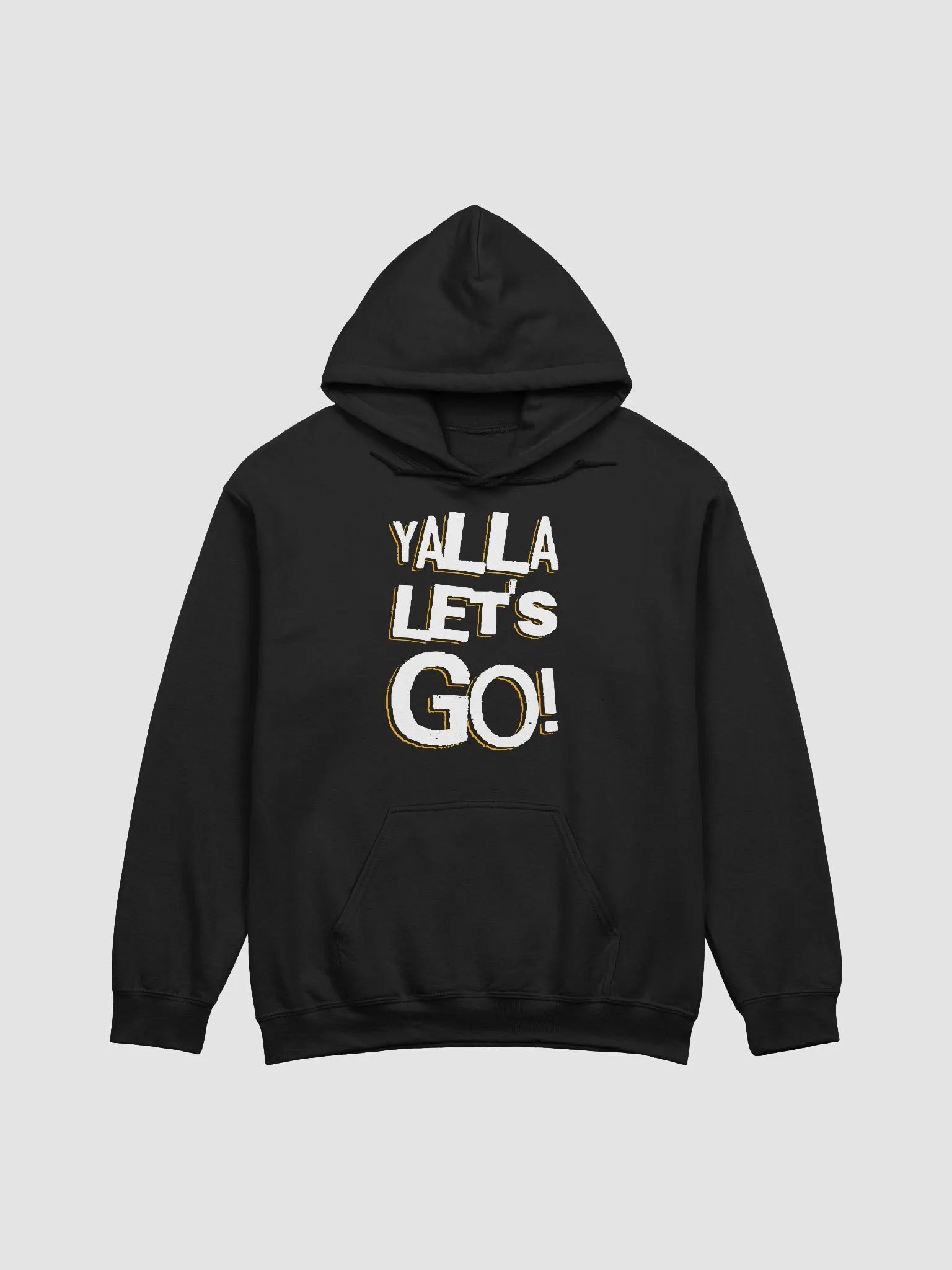 Yalla Let's Go Hoodie product image (1)