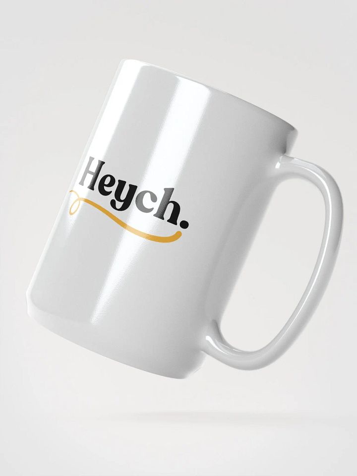 Heych Logo White Glossy Mug product image (2)