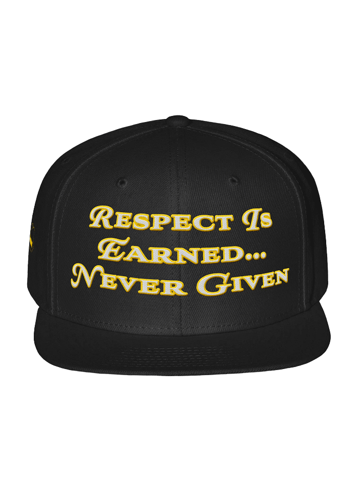 “Respect Is Earned” Snapback | Don Collection product image (2)