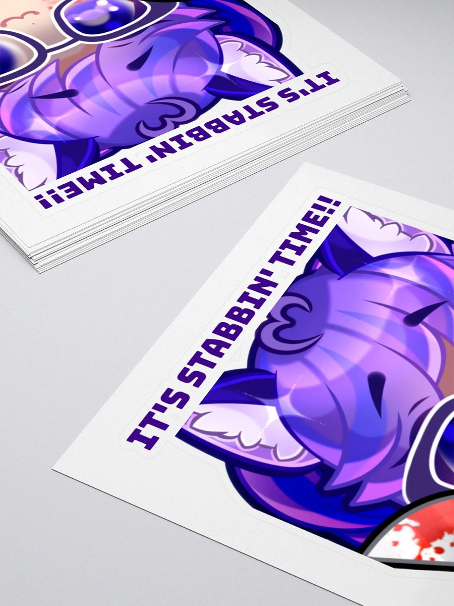 Stormy Stabbin' Sticker product image (7)