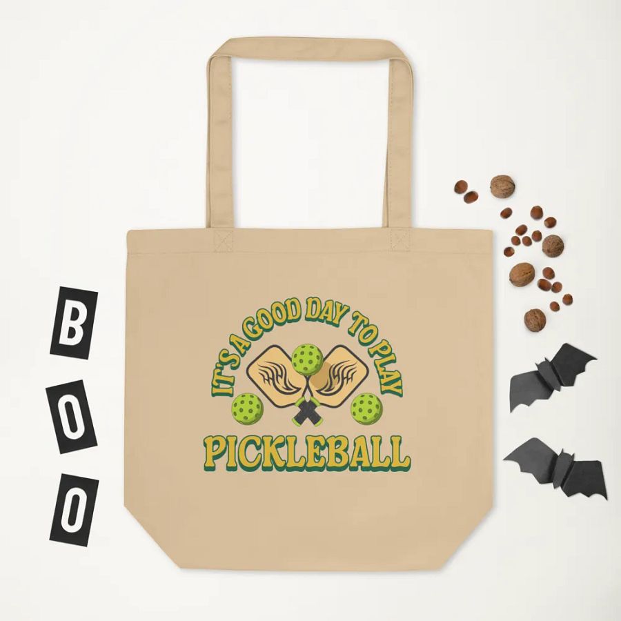 It's A Good Day To Play Pickleball Eco-Tote product image (6)