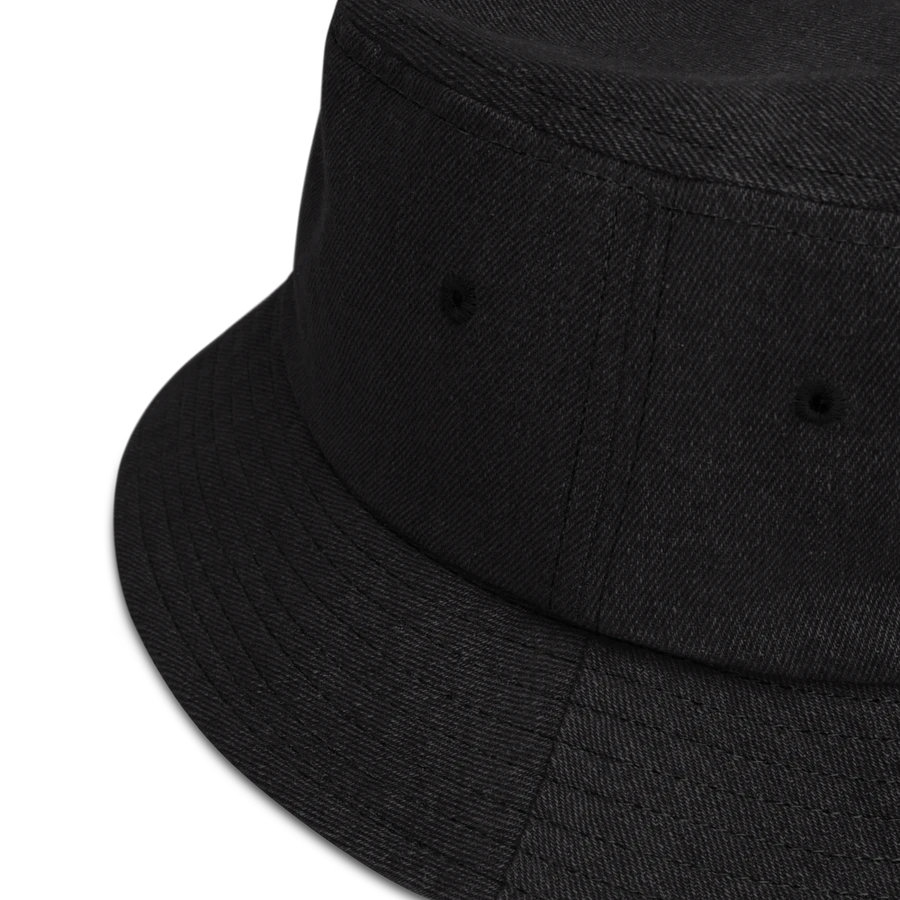 Pixelated Ghoul Denim Bucket Hat product image (2)