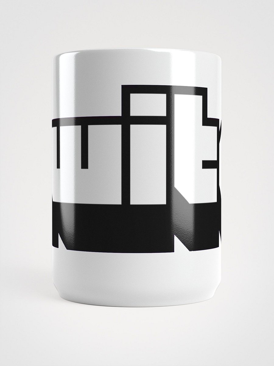Twitch Block Logo White Glossy Mug product image (5)