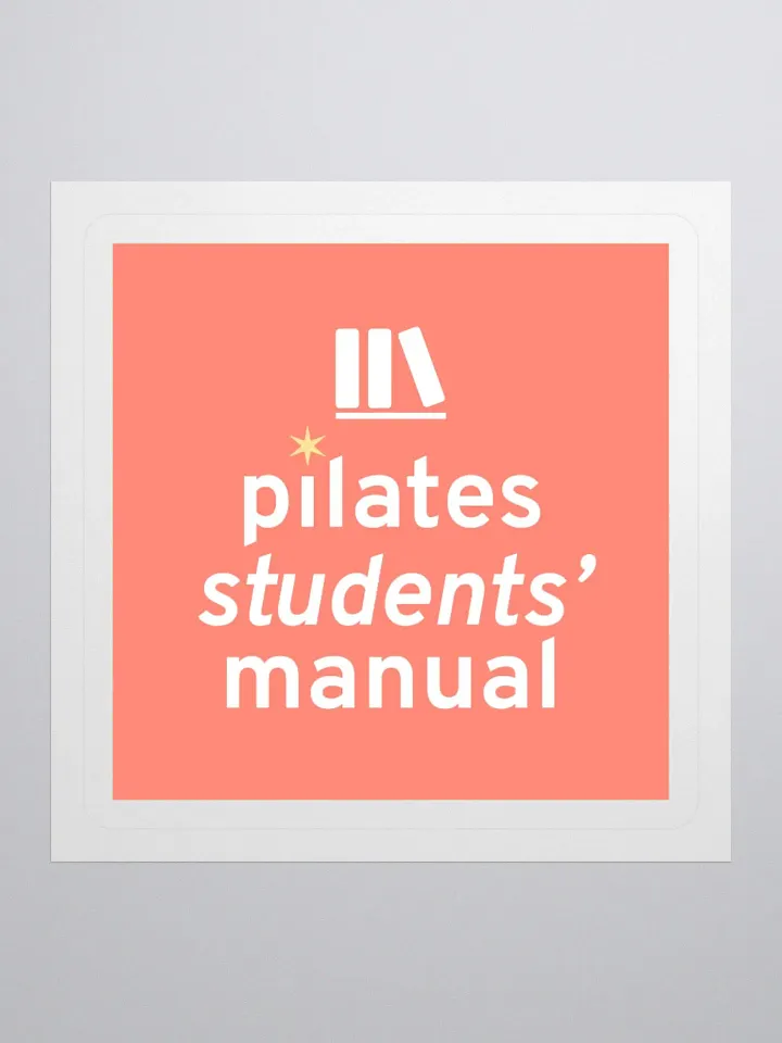 Sticker - Pilates Students' Manual podcast product image (1)
