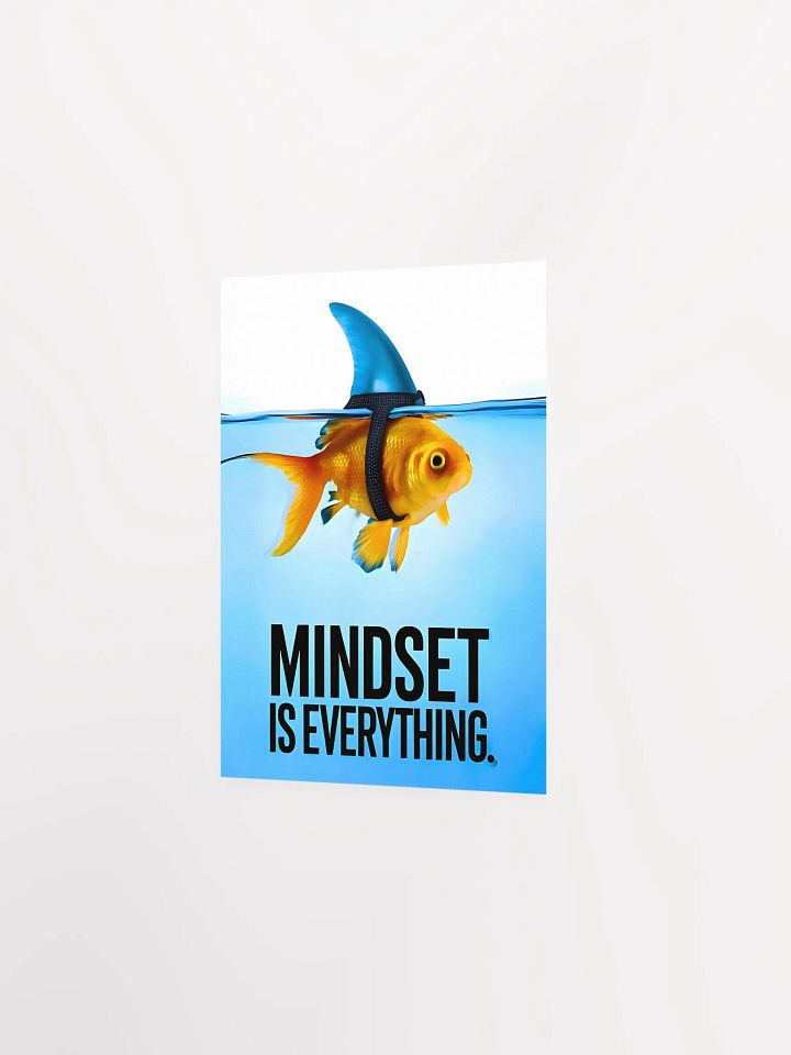 Mindset is Everything - Inspirational Quote Poster product image (6)