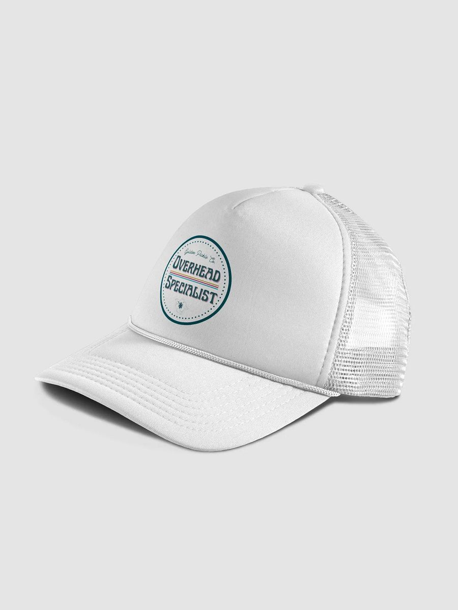 Overhead Specialist Emblem Trucker Hat product image (4)