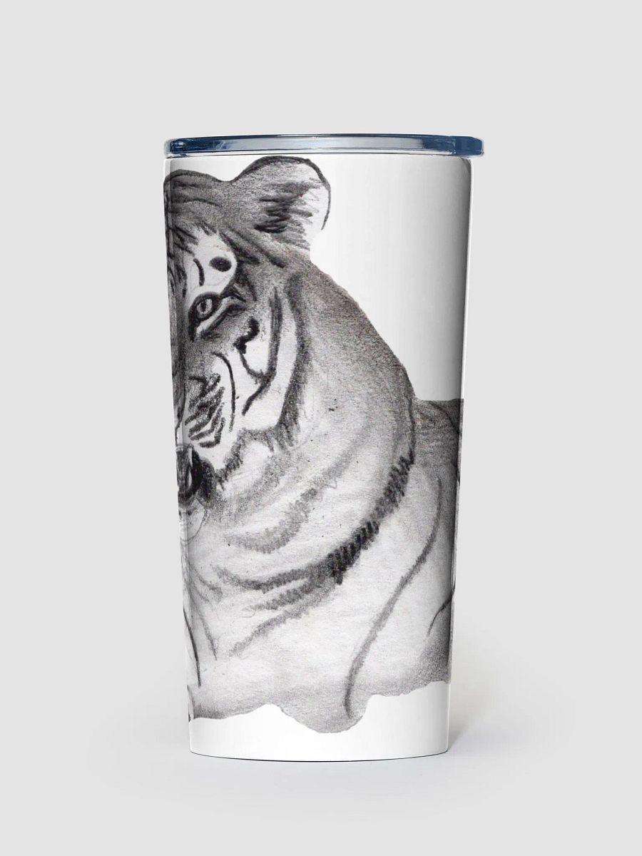 Tiger Drawing Travel Cup product image (1)