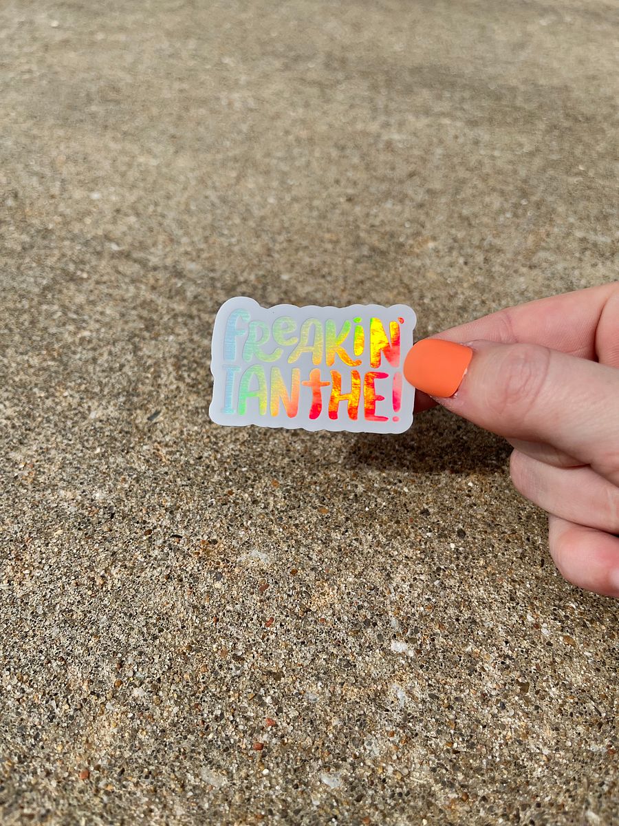 Freakin' Ianthe! Sticker (Holographic) product image (5)