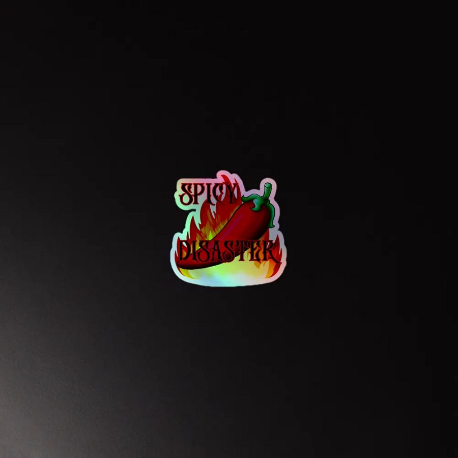 spicy disaster sticker product image (2)