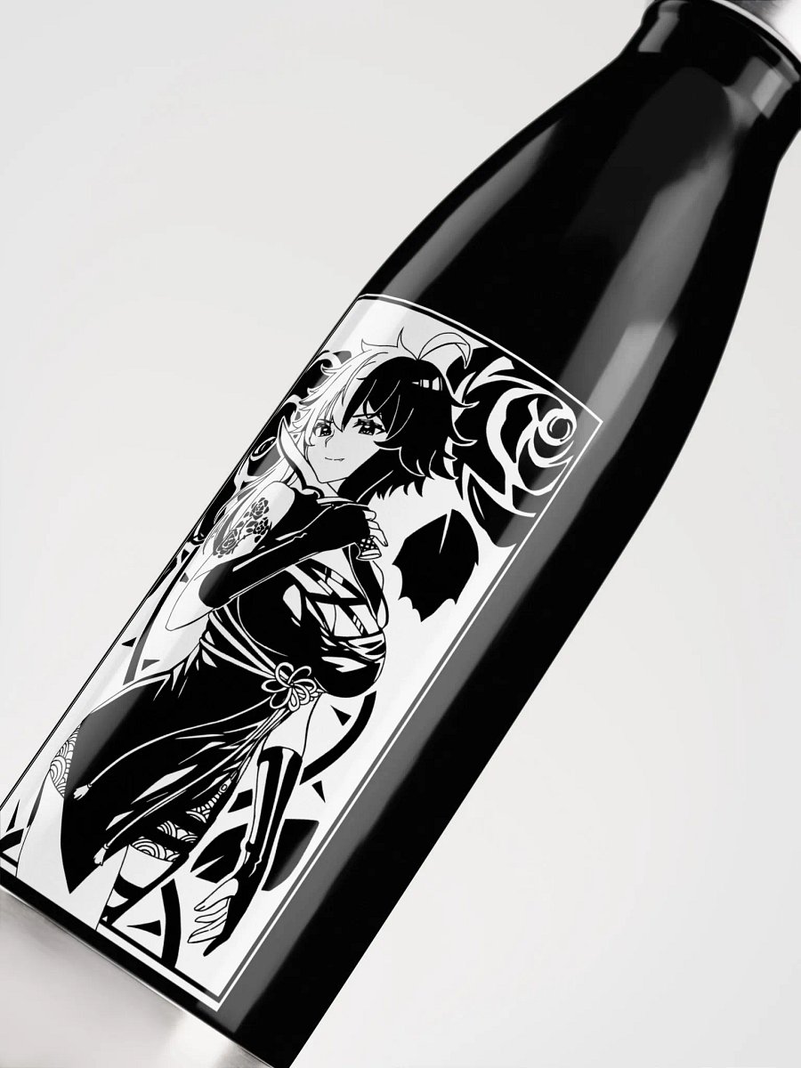 Roses Water Bottle (Steel) product image (5)