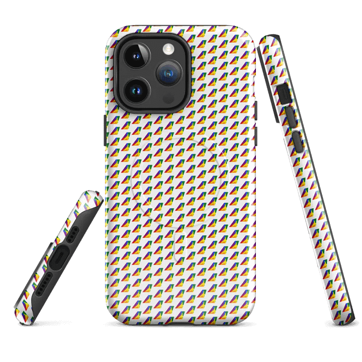 MagSafe® Ultra-Tough Case for iPhone® - Limited Edition Pride Tailfin Design product image (1)