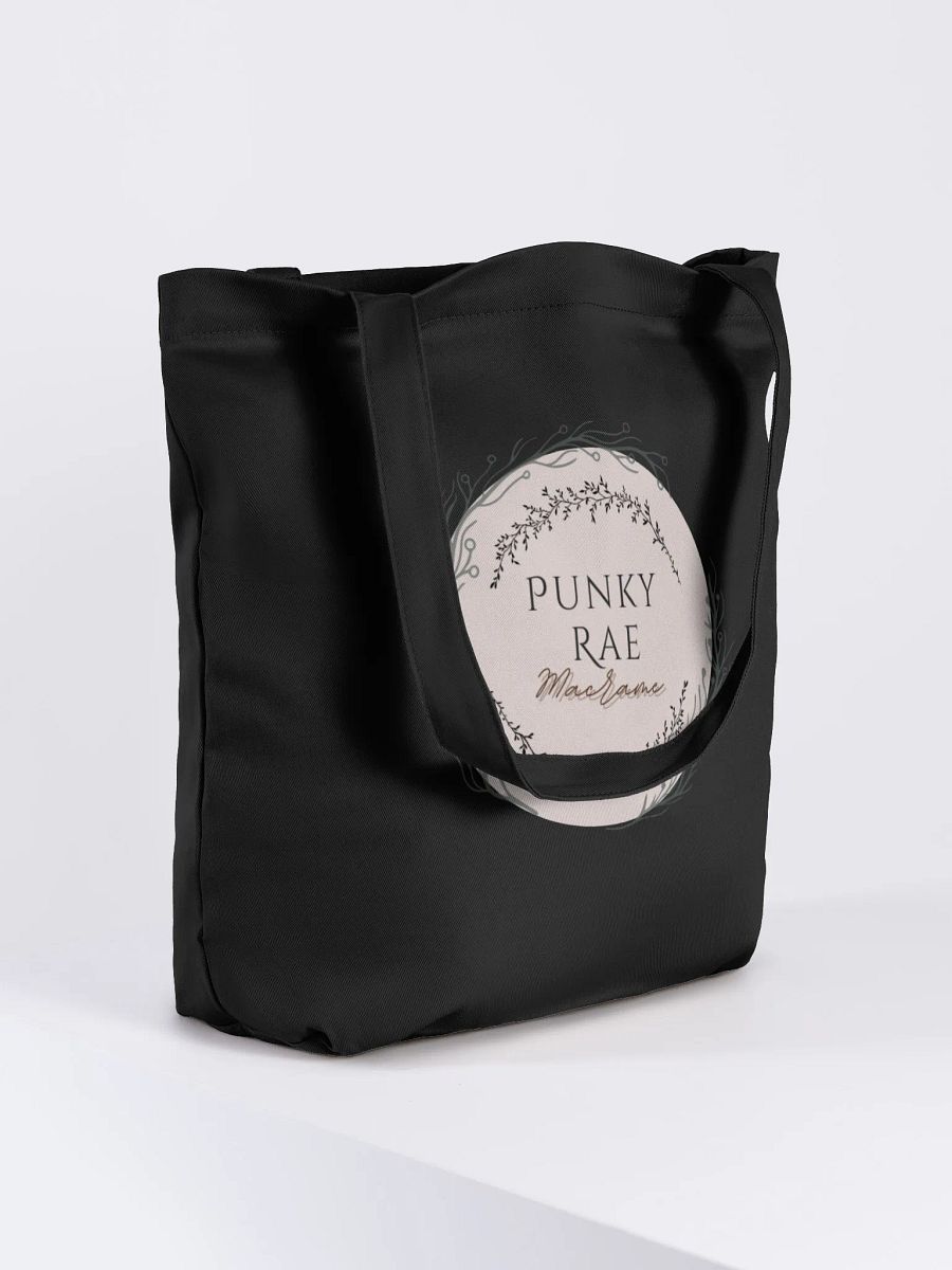 Punky Rae Logo Black Tote product image (4)