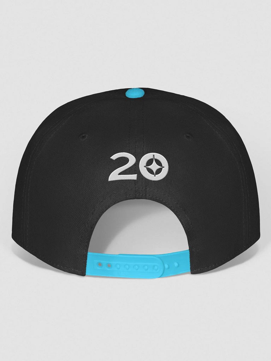 Light On Dark Embroidered - Flat Bill - Snap Back product image (20)