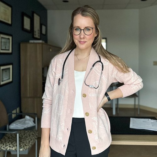 a year of birth control cardigans, matching with my friends at work, and all sorts of apparel covered in uteruses. to celebra...