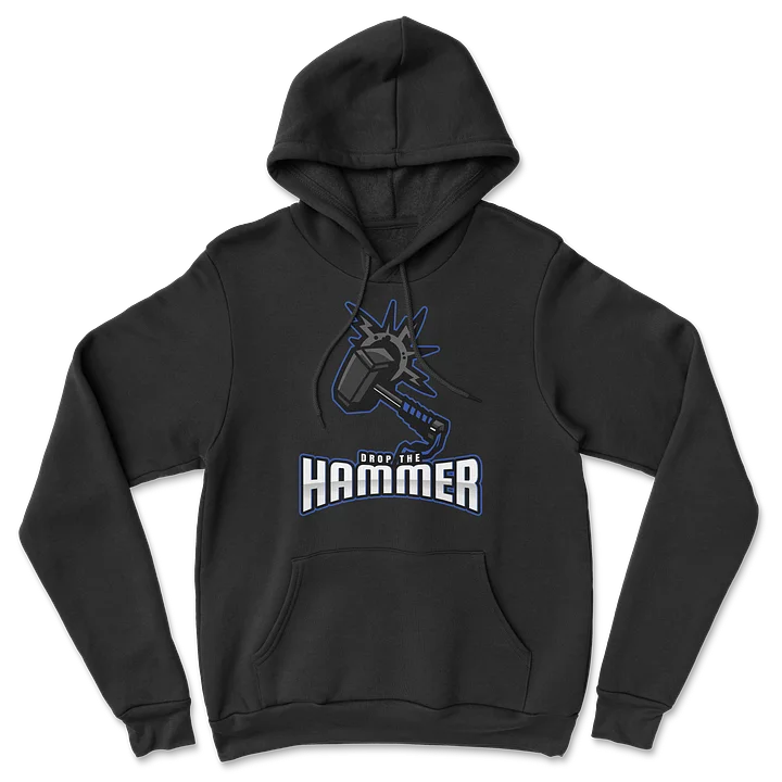 Drop the Hammer Hoodie (Retro Logo) product image (2)