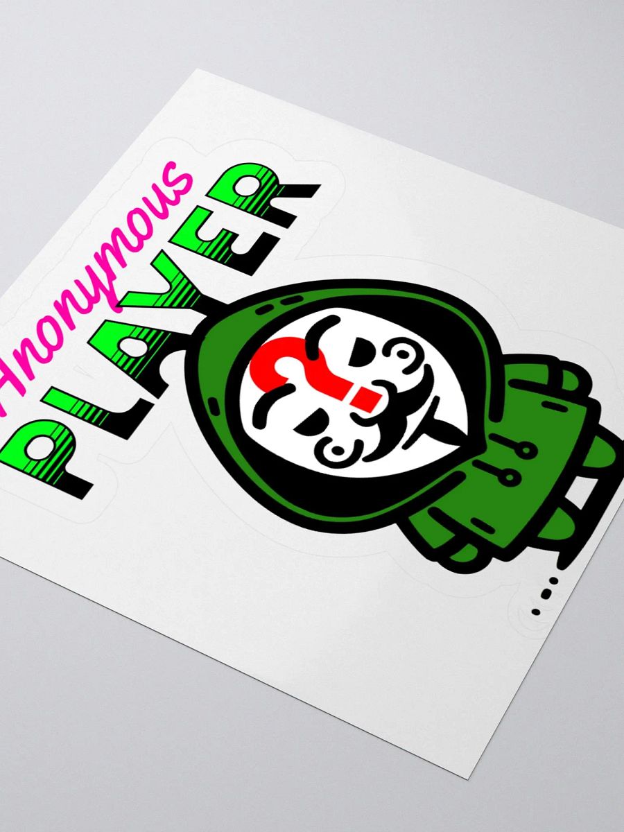 Anonymous Player Sticker product image (3)