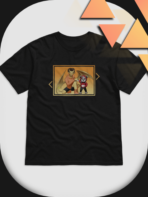 ISOL▲TION — S&J DUO — HEAVYWEIGHT T-SHIRT product image (1)