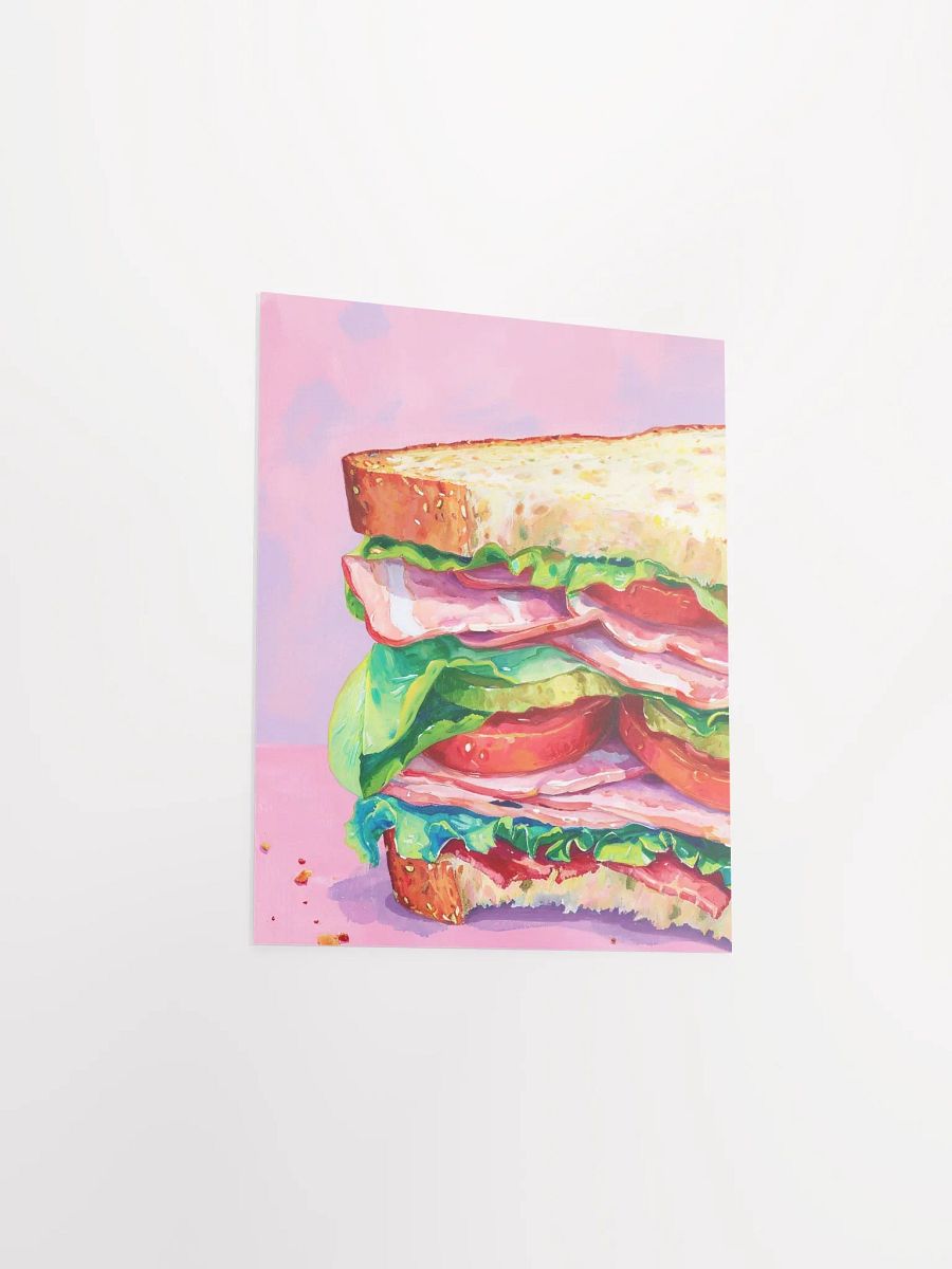 Vibrant Sandwich Delight Poster product image (3)