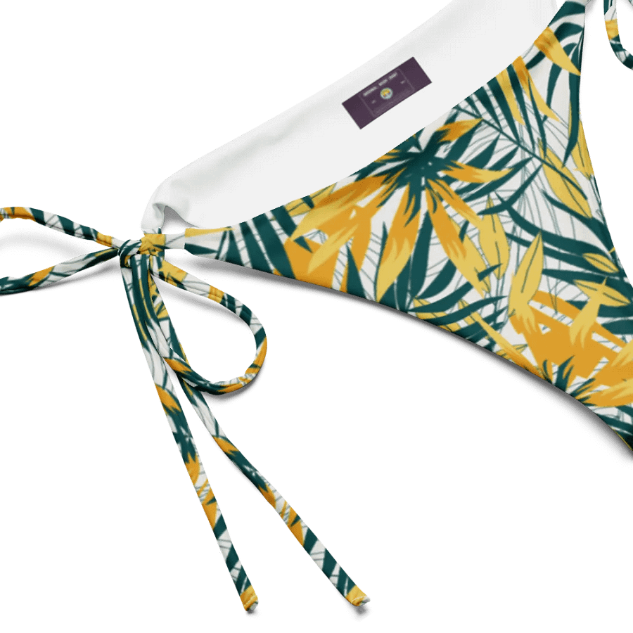 Tropical Summer | Recycled String Bikini Bottom product image (8)