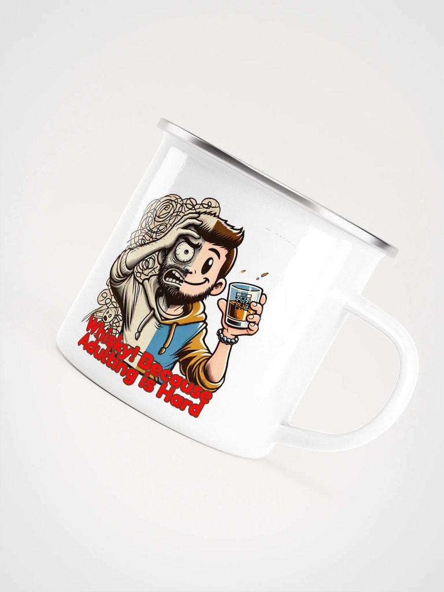 Cellar 8T Whisky - Adulting - Enamel Mug product image (5)