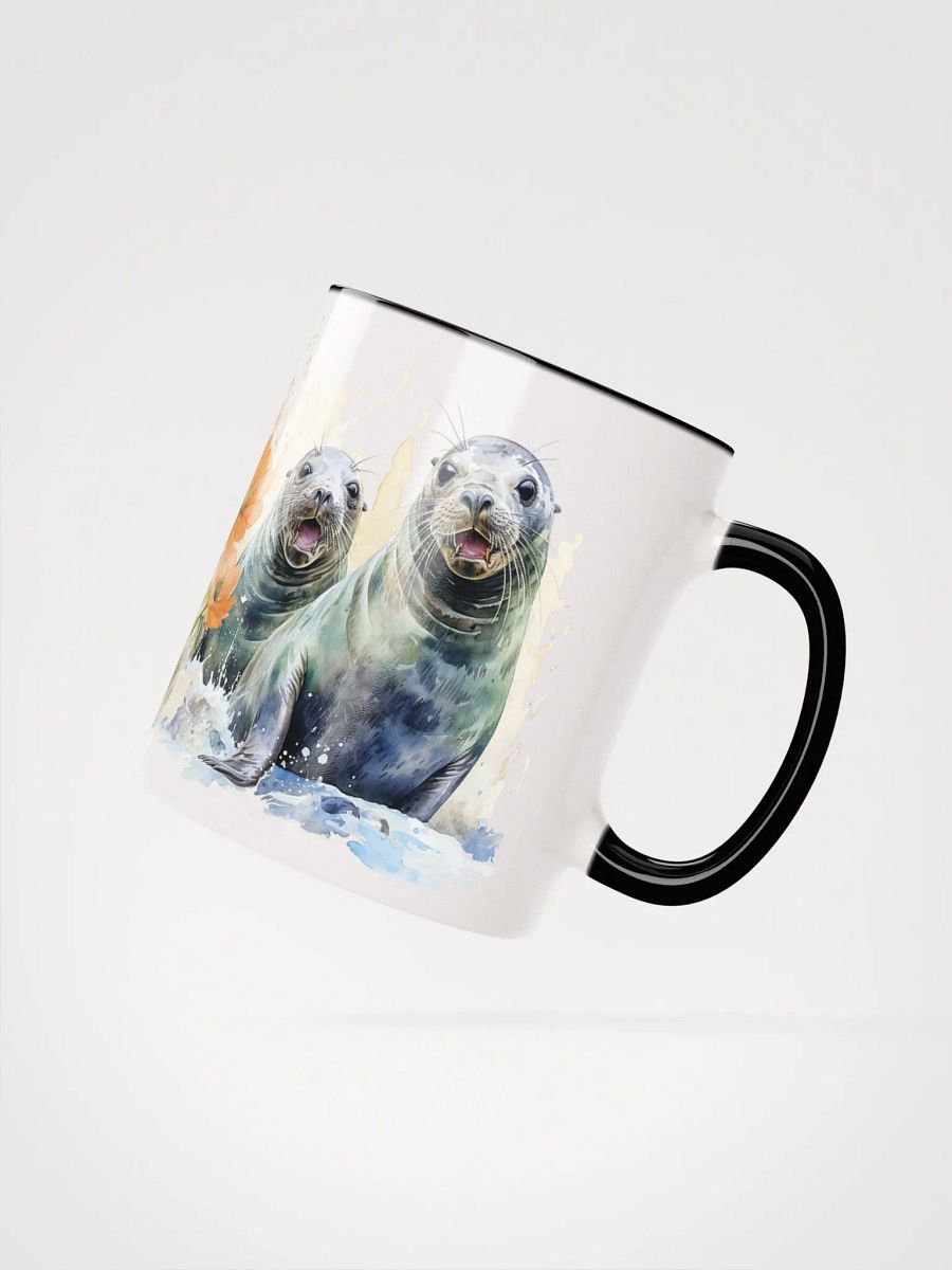 Seal Serenade Accent Mug product image (3)